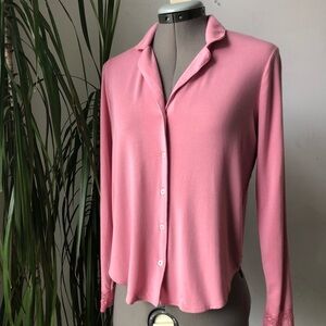 VICTORIA SECRET Women’s Baby Pink Modal Top Soft Girl Size XS